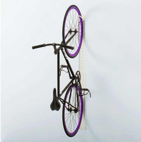 Фиксация велосипеда вертикально к стене